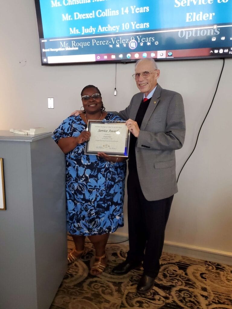 Katina Mustipher and Charles Miller